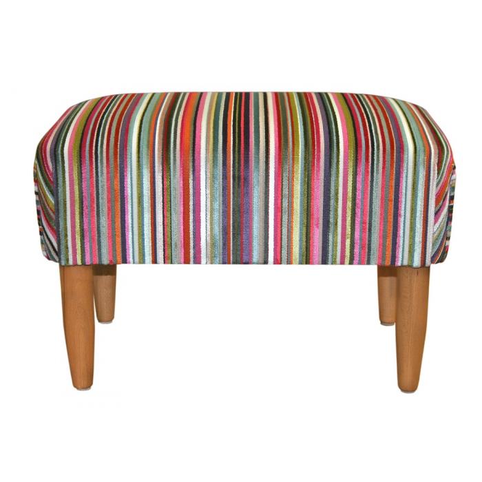 Small velvet Stripy Stool.jpg